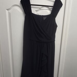 Adrianna Papell Black Asymmetrical Dress